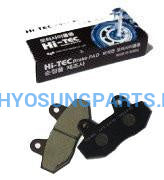 Hyosung Brake Pads Hi Tec Gt125 Gt125R Gt250 Gt250R Gt650 Gt650R Gv125 Gv250 Gv650 St7 Rt125 Rx125 - Free Shipping Hyosung Parts Eu