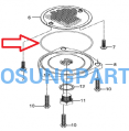 Hyosung Oil Strainer Cover Oring Gt650 Gt650R Gv650 - Free Shipping Hyosung Parts Eu