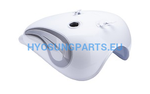 Hyosung Aquila Classic Fuel Gas Tank White Gv650 St7 - Free Shipping Hyosung Parts Eu