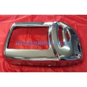 Hyosung Aquila Radiator Cover Gv650 St7 - Free Shipping Hyosung Parts Eu