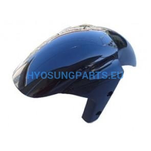 Hyosung Black Front Fender Gt125 Gt125R Gt250 Gt250R Gt650 Gt650R Gt650S - Free Shipping Hyosung Parts Eu