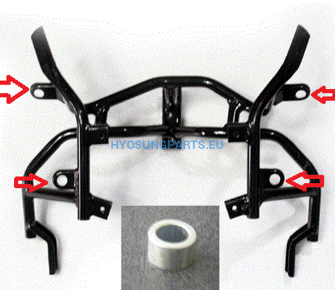 Hyosung Headlight Brace Cushion Spacer Gt125 Gt125R Gt250 Gt250R Gt650 Gt650R - Free Shipping Hyosung Parts Eu