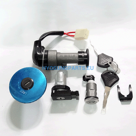 Hyosung Ignition Key Switch Lock Set Hyosung Ms3 125 250 - Free Shipping Hyosung Parts Eu