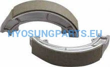 Hyosung Rear Brake Drum Shoes Hyousng Te100 Ez100 Sf100 - Free Shipping Hyosung Parts Eu