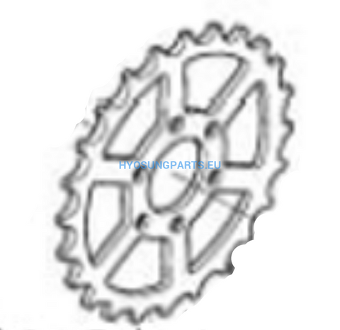 Hyosung Rear Sprocket Gt125 Gt125R - Free Shipping Hyosung Parts Eu