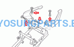 Hyosung Spacer Grab Rail Efi Gt250 Gt250R Gt650 Gt650R - Free Shipping Hyosung Parts Eu
