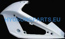 Hyosung Upper Fairing Left White 2013 Gt125R Gt250R Gt650R - Free Shipping Hyosung Parts Eu
