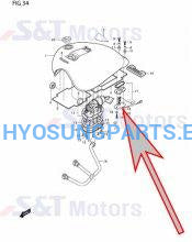 Hyosung Classic Fuel Guage Sender Efi Gv650 St7 - Free Shipping Hyosung Parts Eu