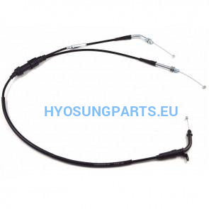 Hyosung Efi Steel Throttle Cable Gv250 - Free Shipping Hyosung Parts Eu
