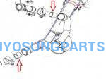 Hyosung Exhaust Flange Gasket Gt650 Gt650R - Free Shipping Hyosung Parts Eu