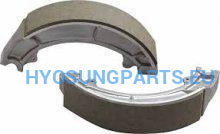 Hyosung Rear Brake Drum Shoes Hyousng Te100 Ez100 Sf100 - Free Shipping Hyosung Parts Eu
