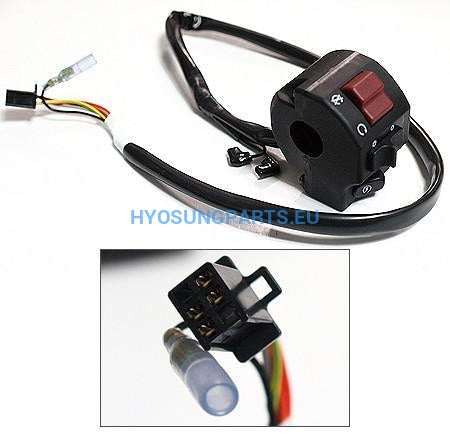Hyosung Right Handle Switch Gt125 Gt250 - Free Shipping Hyosung Parts Eu