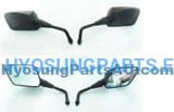 Hyosung Set Pair Naked Mirror Gt125 Gt250 Gt650 Gd250N - Free Shipping Hyosung Parts Eu
