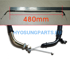 Hyosung Throttle Cable Hyosung Gt650R Efi Model - Free Shipping Hyosung Parts Eu