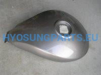 Hyosung Aquila Fuel Gas Tank Carby Model Silver Gv650 - Free Shipping Hyosung Parts Eu