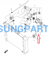 Hyosung Aquila Radiator Hose Gt650 Gt650R Gv650 - Free Shipping Hyosung Parts Eu