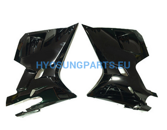 Hyosung Black Lower Fairings Pair Gt125R Gt250R Gt650R - Free Shipping Hyosung Parts Eu