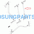 Hyosung Brake Line Lower Left Gt250 Gt650 - Free Shipping Hyosung Parts Eu
