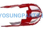 Hyosung Center Fairing Lower Red Gt125R Gt250R Gt650R - Free Shipping Hyosung Parts Eu