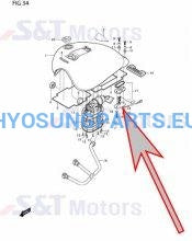 Hyosung Classic Fuel Guage Sender Efi Gv650 St7 - Free Shipping Hyosung Parts Eu