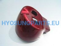 Hyosung Classic Headlight Base Maroon Gv650 St7 - Free Shipping Hyosung Parts Eu