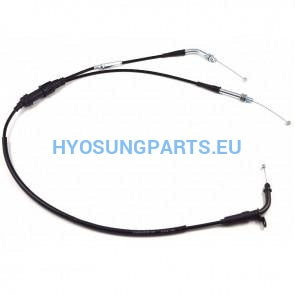 Hyosung Efi Steel Throttle Cable Gv250 - Free Shipping Hyosung Parts Eu