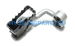 Hyosung Front Left Footrest Foot Peg Bracket Set Rx125 - Free Shipping Hyosung Parts Eu