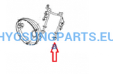 Hyosung Headlight Brace Cushion Gt125 Gt250 Gt650 - Free Shipping Hyosung Parts Eu