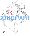 Hyosung Radiator Hose Gt650 Gt650R - Free Shipping Hyosung Parts Eu