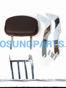 Hyosung Rear Back Rest & Carry Rack + Brackets Gv650 St7 - Free Shipping Hyosung Parts Eu
