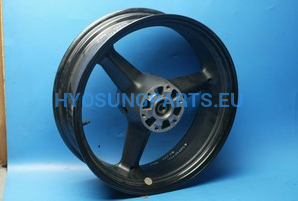 Hyosung Rear Wheel Black Gv650 - Free Shipping Hyosung Parts Eu