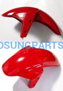 Hyosung Red Front Fender Gt125 Gt125R Gt250 Gt250R Gt650 Gt650R Gt650S - Free Shipping Hyosung Parts Eu