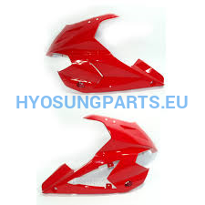 Hyosung Red Upper Cowling Fairings Gt125R Gt250R Gt650R Gt650S - Free Shipping Hyosung Parts Eu