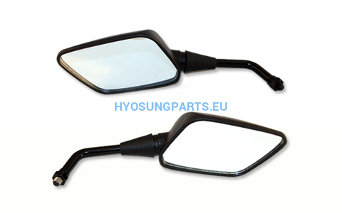 Hyosung Set Pair Naked Mirror Gt125 Gt250 Gt650 Gd250N - Free Shipping Hyosung Parts Eu