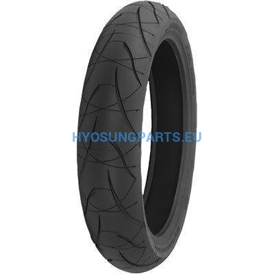 Hyosung Shinko Tyre Front 120/60ZR17 F016 55W GT650 GT650R - Free Shipping Hyosung Parts EU