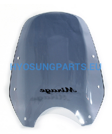 Hyosung Smoke Windshield Screen Gv650 - Free Shipping Hyosung Parts Eu