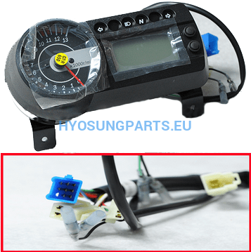 Hyosung Speedometer Assy Hyosung Gt650R Carb - Free Shipping Hyosung Parts Eu