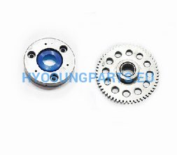 Hyosung Starter Clutch & Starter Clutch Gear Set Rt125 Rx125 - Free Shipping Hyosung Parts Eu