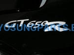 Hyosung Sticker Silver Gt650R - Free Shipping Hyosung Parts Eu