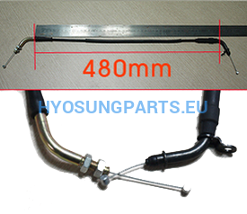 Hyosung Throttle Cable Hyosung Gt650R Efi Model - Free Shipping Hyosung Parts Eu
