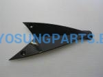 Hyosung Upper Fairing Right Infill Black Gt125R Gt250R Gt650R - Free Shipping Hyosung Parts Eu