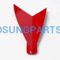 Hyosung Upper Fairing Right Infill Red Gt125R Gt250R Gt650R - Free Shipping Hyosung Parts Eu